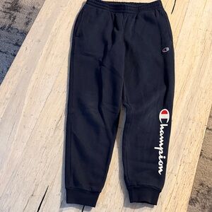 Boys’ Champion Black Fleece Jogger- GUC - size Medium 10/12 Jogger